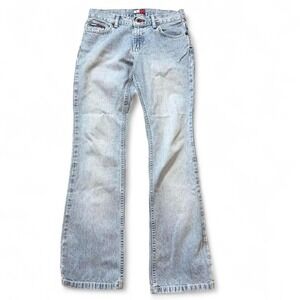 Rare 2001 Tommy Hilfiger Low Rise Hipster Bootcut Jeans, Women's Size 3